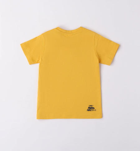 T-shirt bambino con orso da 9 mesi a 8 anni iDO GIALLO-1614