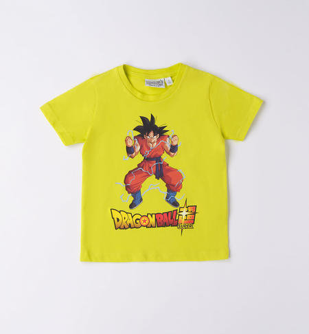 T-shirt bambino "Dragon Ball" da 3 a 12 anni iDO VERDE ACIDO-5234