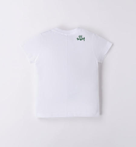 T-shirt bambino varie grafiche da 9 mesi a 8 anni iDO BIANCO-0113