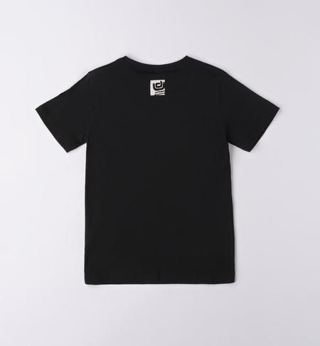 T-shirt biker per ragazzo da 8 a 16 anni iDO NERO-0658