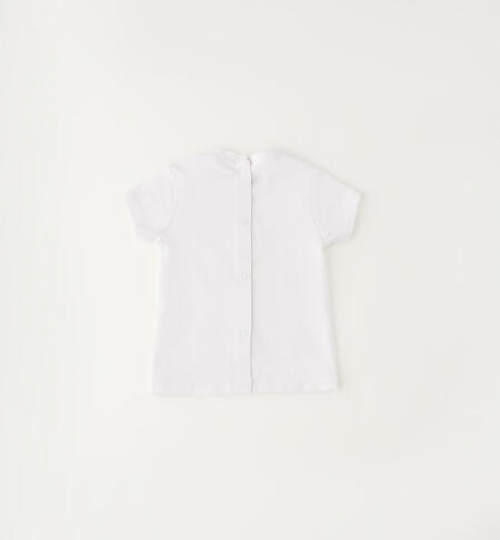 T-Shirt bimba iDO BIANCO-0113