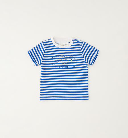 T-Shirt bimbo a righe AZZURRO