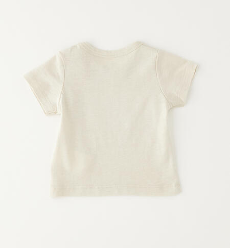 iDO newborn children's T-shirts BEIGE-0172