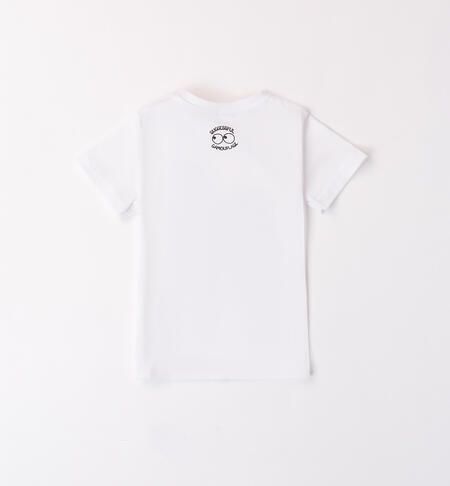 Chameleon T-shirt for boys BIANCO-0113