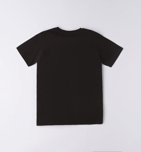 T-shirt colorate per ragazzo da 8 a 16 anni iDO NERO-0658