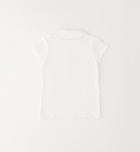 T-shirt da bambina iDO BIANCO-0113