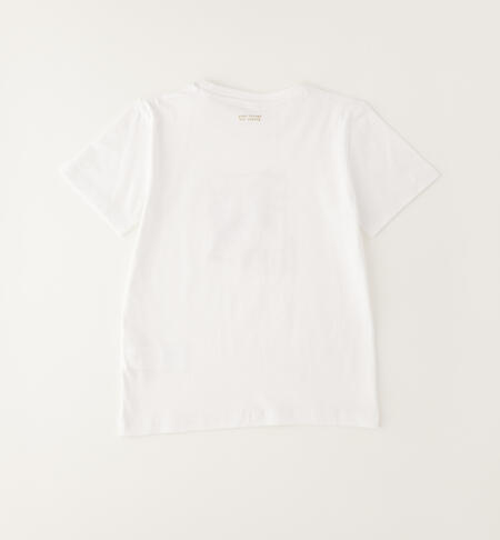T-shirt da bambino iDO BIANCO-0113