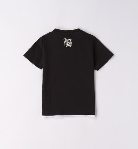 T-shirt da bambino NERO-0658