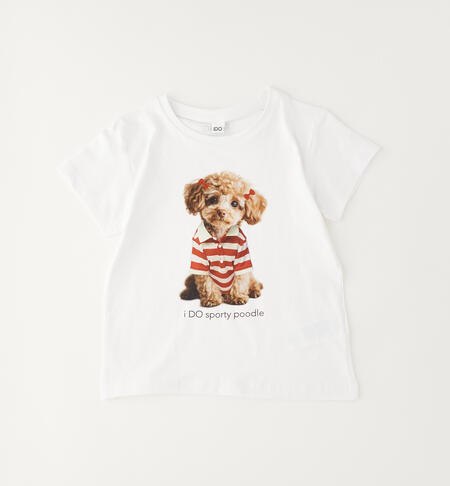 iDO girls' T-shirt WHITE