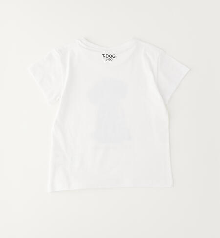 T-shirt da ragazza iDO BIANCO-0113