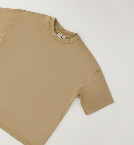 T-shirt da ragazzi BEIGE-0414