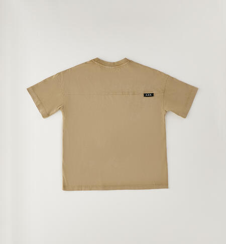 T-shirt da ragazzi BEIGE-0414