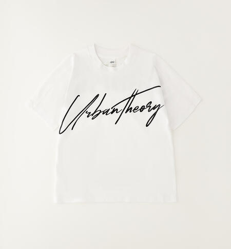 T-shirt da ragazzo iDO BIANCO