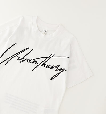 T-shirt da ragazzo iDO BIANCO-0113