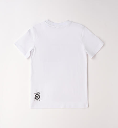 T-shirt da ragazzo iDO BIANCO-0113