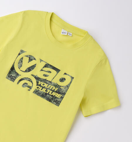 T-shirt da ragazzo iDO VERDE CHIARO-5242