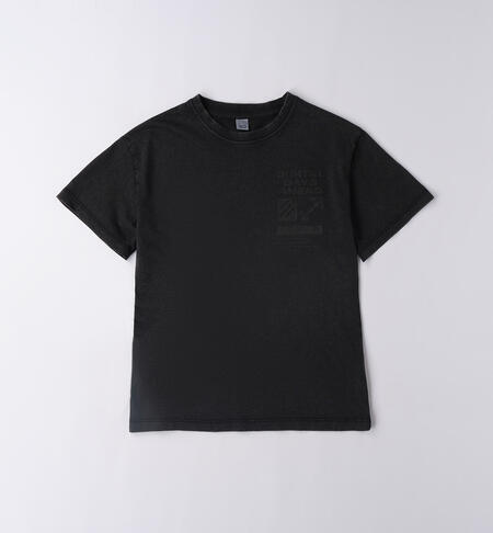 T-shirt da ragazzo NERO