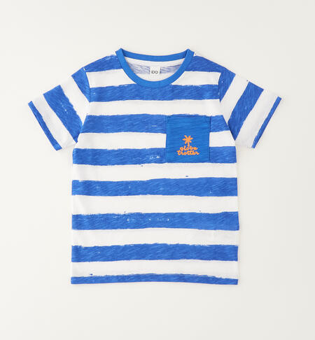 Boys' summer T-shirt BLUE