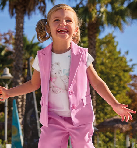 iDO girls' T-shirts CREAM