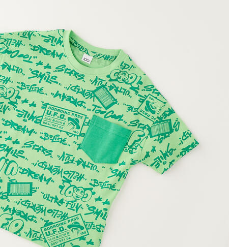 iDO children's T-shirts VERDE-VERDE-6BWX
