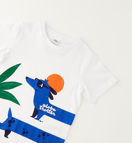 iDO boys' T-shirt BIANCO-0113
