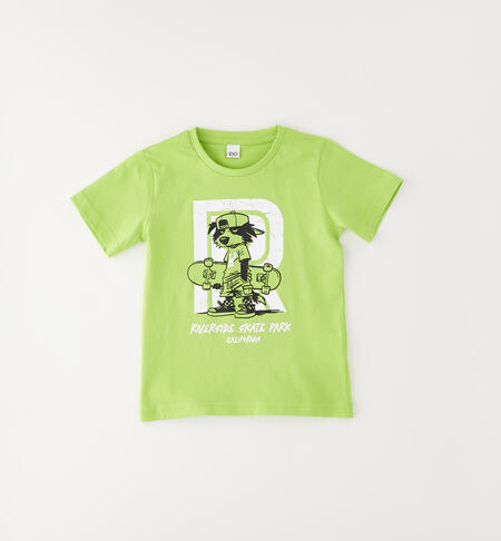 T-shirt iDO per bambino VERDE-5132