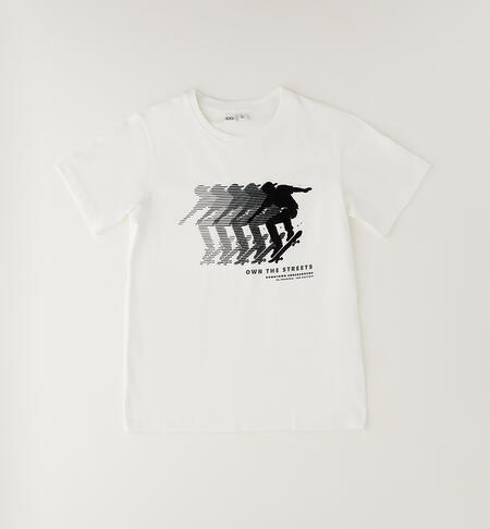 iDO T-shirt for boys CREAM