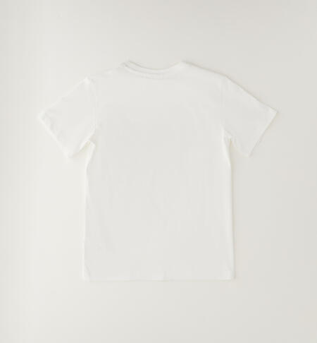 T-shirt iDO per ragazzo PANNA-0112