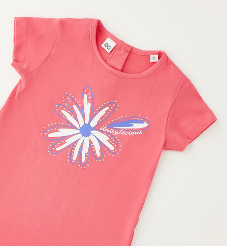 Girls' short-sleeved T-shirt ROSA-2325
