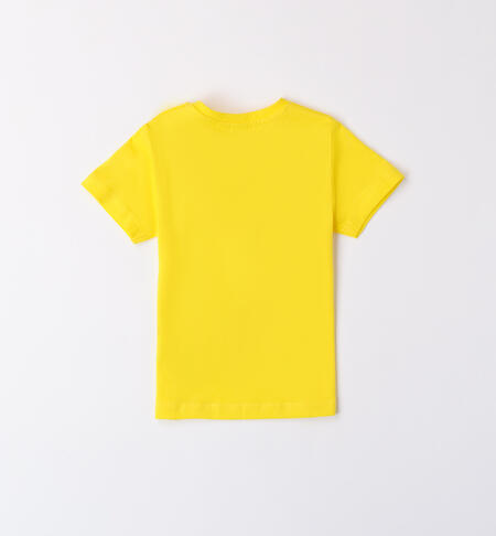 Boys' beach T-shirt GIALLO-1434