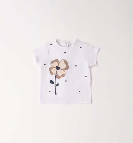 T-Shirt neonata iDO BIANCO