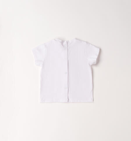T-Shirt neonata iDO BIANCO-0113