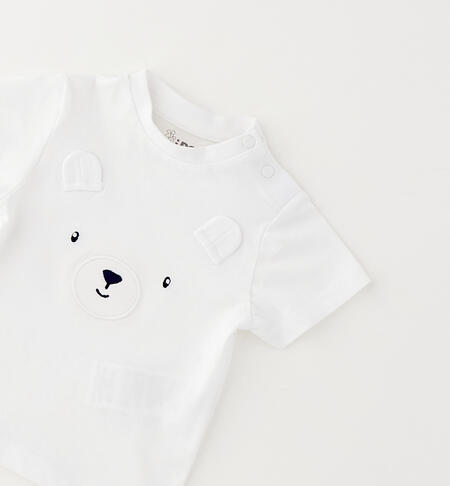 iDOMini baby T-shirt BIANCO-0113