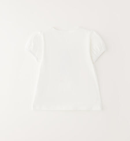 T-shirt per bambina iDO PANNA-0112