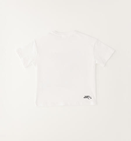 T-shirt per bambino iDO BIANCO-0113