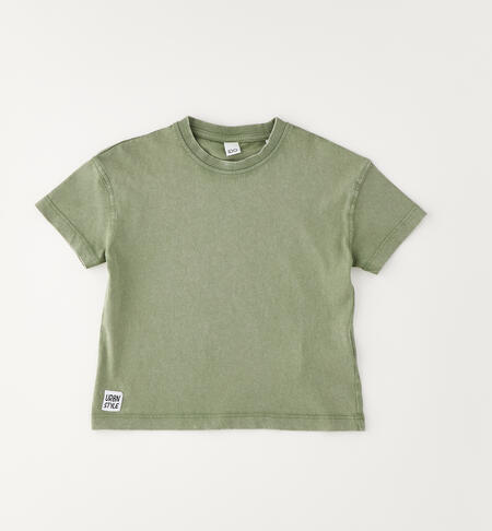 Children's T-shirts VERDE SALVIA-5454