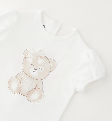 T-Shirt per bimba neonata PANNA-0112
