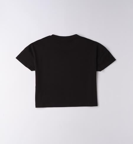 T-shirt per ragazza NERO-0658
