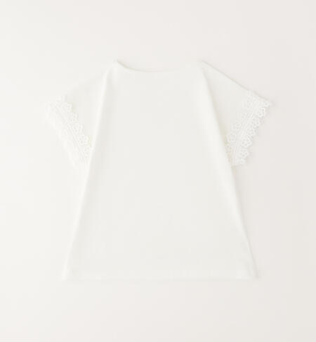 T-shirt per ragazza PANNA-0112