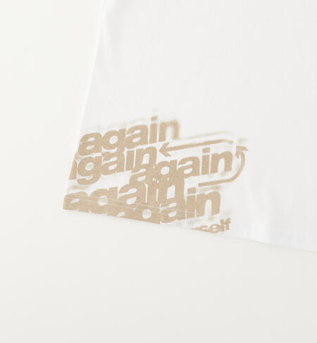 T-shirt per ragazzo iDO BIANCO-0113