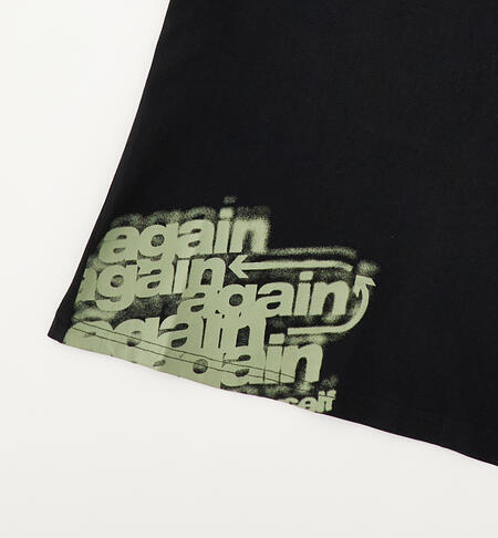 T-shirt per ragazzo iDO NERO-0658