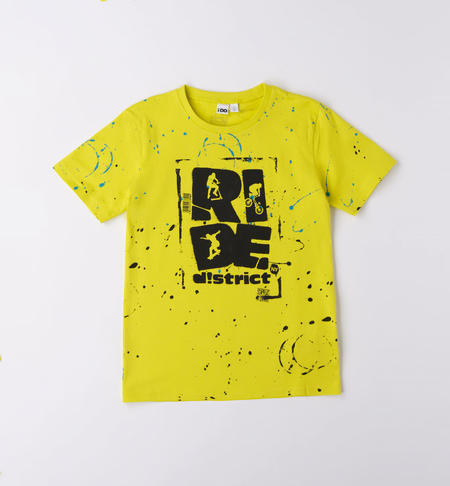 100% cotton boy's T-shirt GREEN