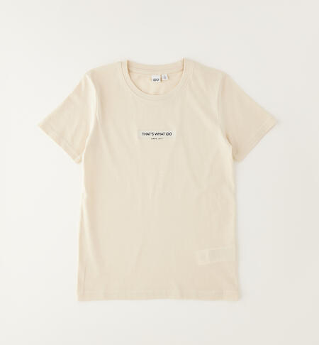 iDO boys' T-shirt ECRU-0124