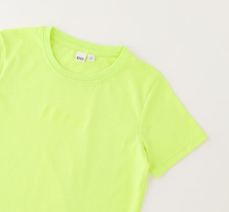iDO boys' T-shirt GIALLO FLUO-1499