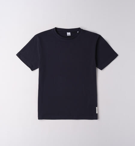 T-shirt unisex per ragazzi BLU SCURO-3849