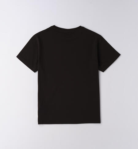T-shirt unisex per ragazzi NERO-0658