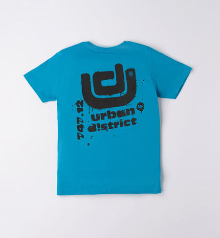 iDO urban T-shirt for boys from 8 to 16 years TURCHESE-4033