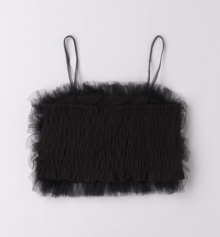 Top bambina NERO-0698
