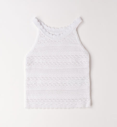 Top da ragazza iDO BIANCO