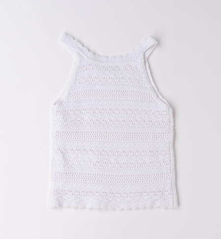 Top da ragazza iDO BIANCO-0113